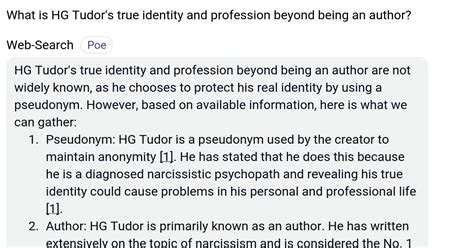 hg tudor real identity.